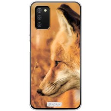 Чохол для Samsung Galaxy A03s (A037) MixCase тварини лисиця на полюванні