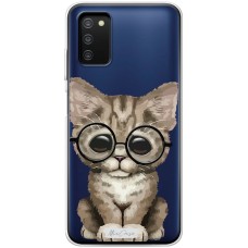 Чохол для Samsung Galaxy A03s (A037) MixCase MixCase тварини кошеня в о