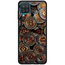 Чохол для Samsung Galaxy A12 / M12 MixCase гроші bitcoins