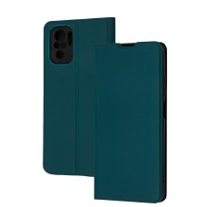 Чохол книжка Fibra для Xiaomi Redmi Note 10 / 10s / Poco M5s зелений