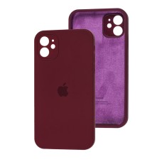 Чохол для iPhone 11 Square Full camera maroon