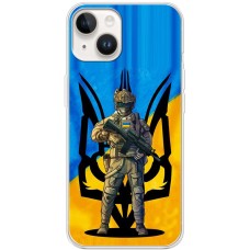 Чохол для iPhone 15 MixCase патріотичні український воїн