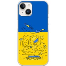 Чохол для iPhone 15 MixCase патріотичні Stop WAR
