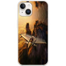 Чохол для iPhone 15 MixCase патріотичні винищувач