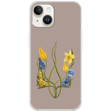 Чохол для iPhone 15 MixCase патріотичні квіти у формі герба