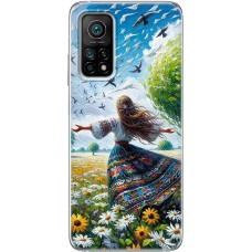 Чохол з аніме для Xiaomi Mi 10T / Mi 10T Pro Mixcase поле квітів олією