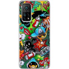 Чохол з аніме для Xiaomi Mi 10T / Mi 10T Pro Mixcase мультяшний мікс