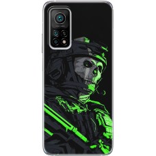 Чохол з аніме для Xiaomi Mi 10T / Mi 10T Pro Mixcase скелет воїн