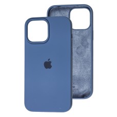 Чохол для iPhone 13 Pro Max Square Full silicone сірий / lavender gray
