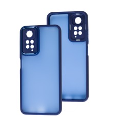 Чохол для Xiaomi Redmi Note 11 / 11s Luxury Metal Lens синій