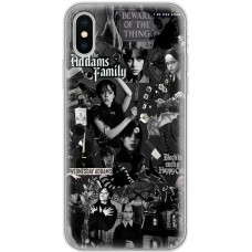 Чохол для iPhone X / Xs Mixcase Венздей нуар