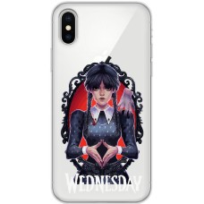 Чохол для iPhone X / Xs Mixcase Венздей арт