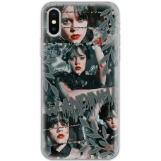 Чохол для iPhone X / Xs Mixcase Венздей колаж танець