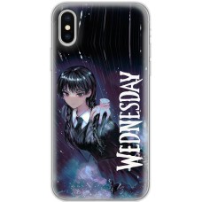 Чохол для iPhone X / Xs Mixcase Венздей аніме