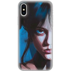 Чохол для iPhone Xs Max Mixcase Венздей арт на балу