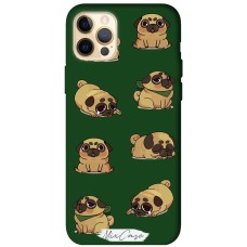Чохол для iPhone 12 Pro Max Mixcase green дизайн 2