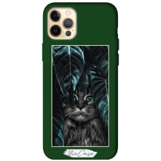 Чохол для iPhone 12 Pro Max Mixcase green дизайн 17