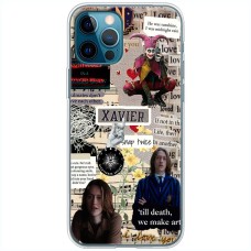 Чохол для iPhone 13 Pro Max Mixcase Венздей колаж Ксавьє Торп
