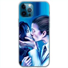 Чохол для iPhone 13 Pro Max Mixcase Венздей поцілунок