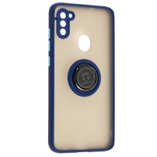 Чохол для Samsung Galaxy A11 / M11 LikGus Edging Ring синій