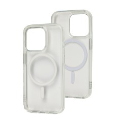 Чохол для iPhone 15 Pro Rock MagSafe crystal