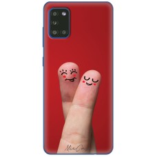 Чохол для Samsung Galaxy A31 (A315) Mixcase для закоханих 10