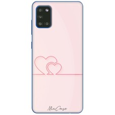 Чохол для Samsung Galaxy A31 (A315) Mixcase для закоханих 18