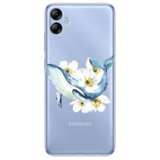 Чохол для Samsung Galaxy A04e (A042) MixCase кит у квітах