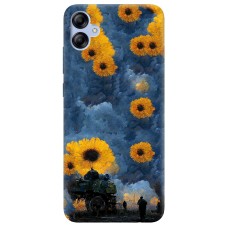 Чохол для Samsung Galaxy A04e (A042) MixCase blue / yellow