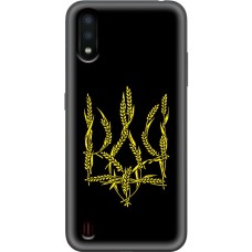 Чохол для Samsung Galaxy A01 (A015) MixCase патріотичні герб з колосків