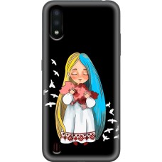 Чохол для Samsung Galaxy A01 (A015) MixCase патріотичні Україна в объятиях