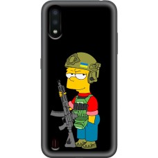 Чохол для Samsung Galaxy A01 (A015) MixCase патріотичні Барт за Україну
