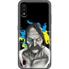 Чохол для Samsung Galaxy A01 (A015) MixCase патріотичні козак з чубом
