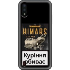 Чохол для Samsung Galaxy A01 (A015) MixCase патріотичні Himars куріння вбиває