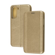 Чохол книжка для Samsung Galaxy S21 FE (G990) Aclass золотистий