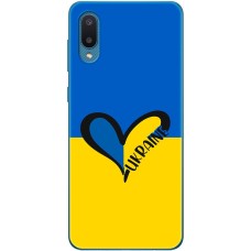 Чохол для Samsung Galaxy A02 (A022) MixCase патріотичні Ukraine