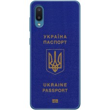 Чохол для Samsung Galaxy A02 (A022) MixCase патріотичні Україна паспорт