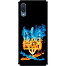 Чохол для Samsung Galaxy A02 (A022) MixCase патріотичні герб та шабля