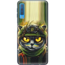 Чохол для Samsung Galaxy A7 2018 (A750) MixCase патріотичні позивний МурМяу