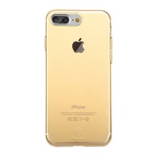 Силіконовий чохол для iPhone 7 Baseus Simple (TPU) золотий
