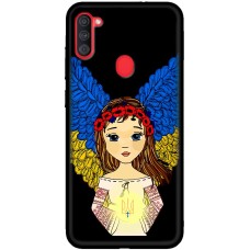 Чохол для Samsung Galaxy A11 / M11 MixCase патріотичні українка ангел