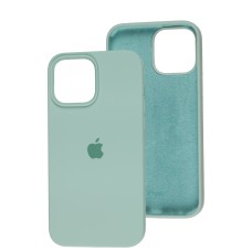 Чохол для iPhone 13 Pro Max Square Full silicone бірюзовий / turquoise