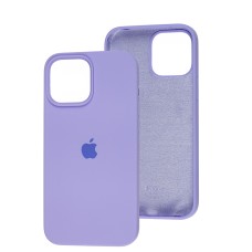 Чохол для iPhone 13 Pro Max Square Full silicone бузковий / dasheen
