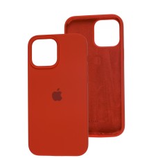 Чохол для iPhone 13 Pro Max Square Full silicone червоний/red
