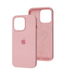 Чохол для iPhone 13 Pro Square Full silicone light pink
