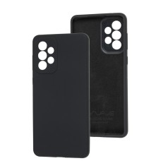 Чохол для Samsung Galaxy A73 Wave camera Full black
