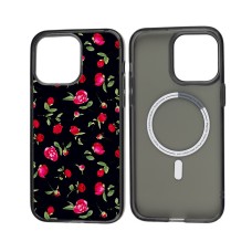 Чохол для iPhone 13 Pro MixCase MagSafe квіти дика троянда