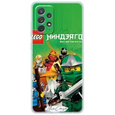 Чохол для Samsung Galaxy A72 Mixcase лего дизайн 10