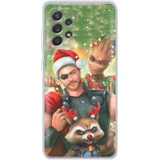 Чохол для Samsung Galaxy A13 (A135) MixCase Новий рік новорічний Марвел