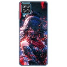 Чохол з аніме для Samsung Galaxy A12 / M12 Mixcase дівчина воїн